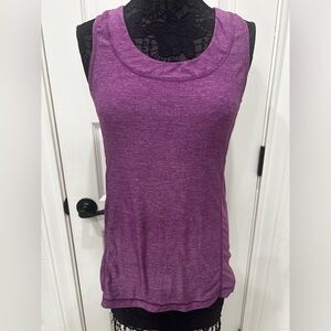 Lululemon Tank Top Purple Stretch Athletic Workout Running Women's
